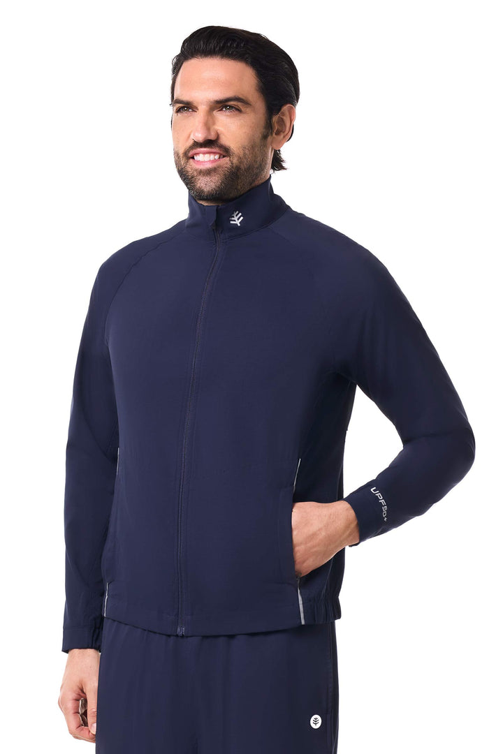 Men's Sport Jacket | Navy position-3
