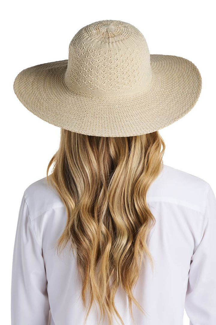 Women's Packable Sun Hat | Natural position-7