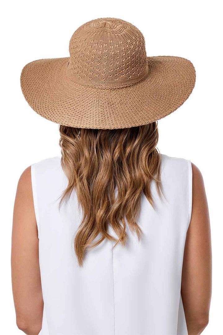 Women's Packable Sun Hat | Tan position-6