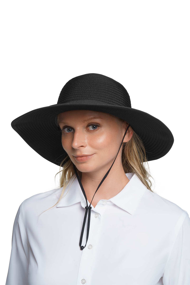 Women's Lightweight Travel Hat | Black position-1