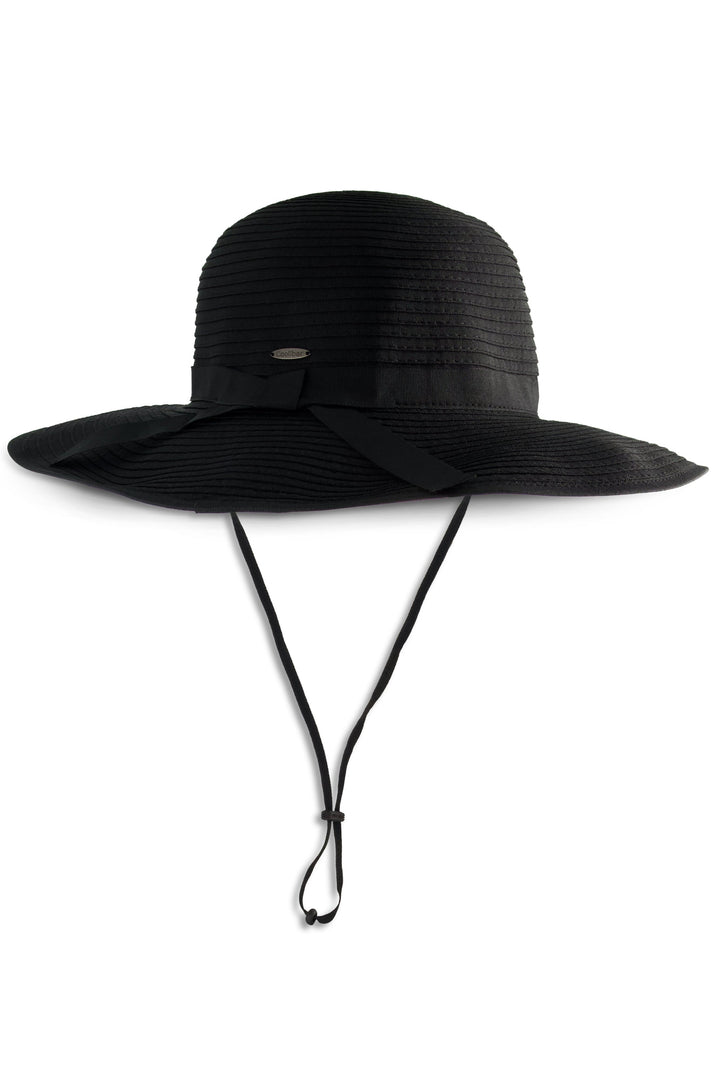 Women's Lightweight Travel Hat | Black position-2
