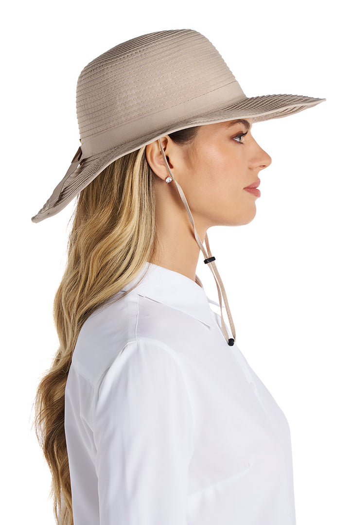 Women's Lightweight Travel Hat | Tan position-5
