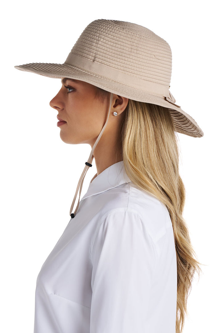 Women's Lightweight Travel Hat | Tan position-6