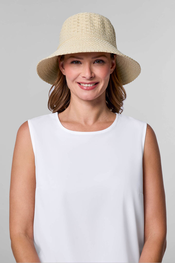 Women's Cloche Hat | Natural position-1