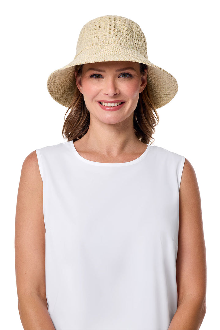 Women's Cloche Hat | Natural position-4
