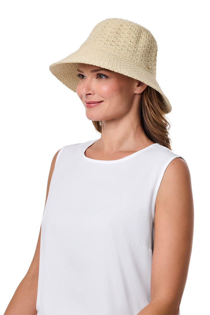 Women's Cloche Hat | Natural position-5