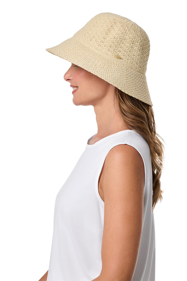 Women's Cloche Hat | Natural position-6