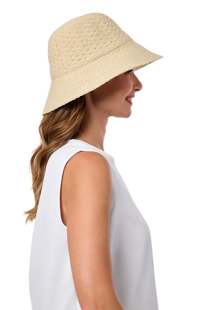 Women's Cloche Hat | Natural position-8