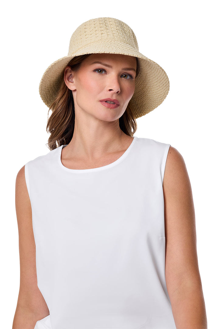 Women's Cloche Hat | Natural position-9