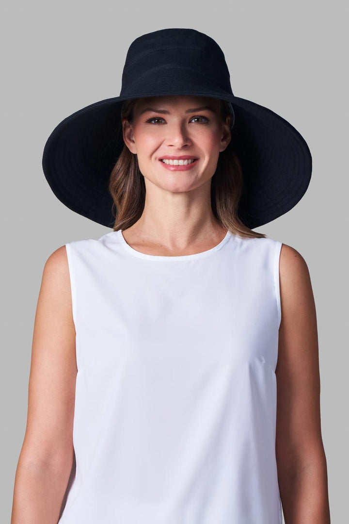Women's Beach Hat | Black position-2