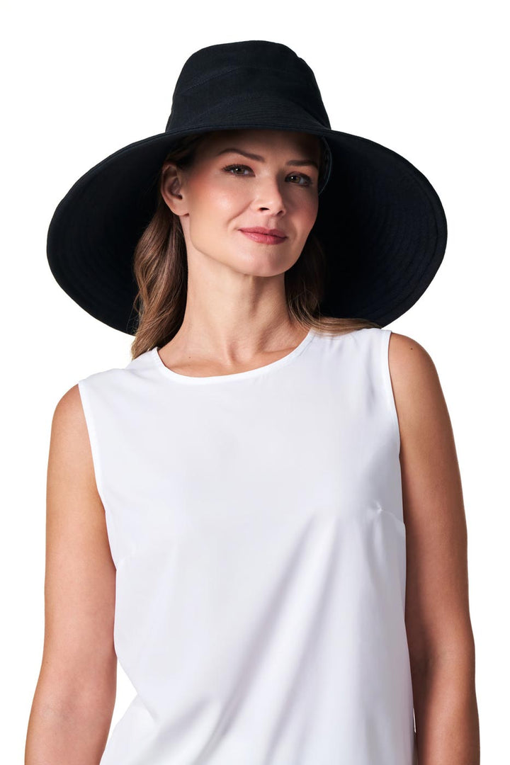Women's Beach Hat | Black position-4
