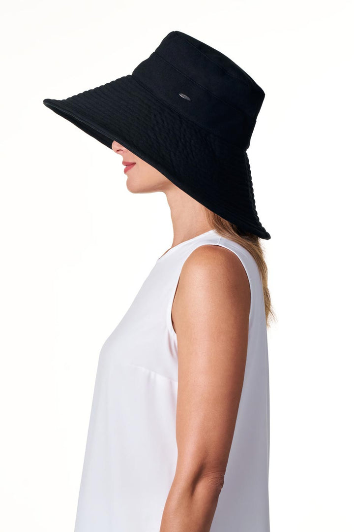Women's Beach Hat | Black position-9