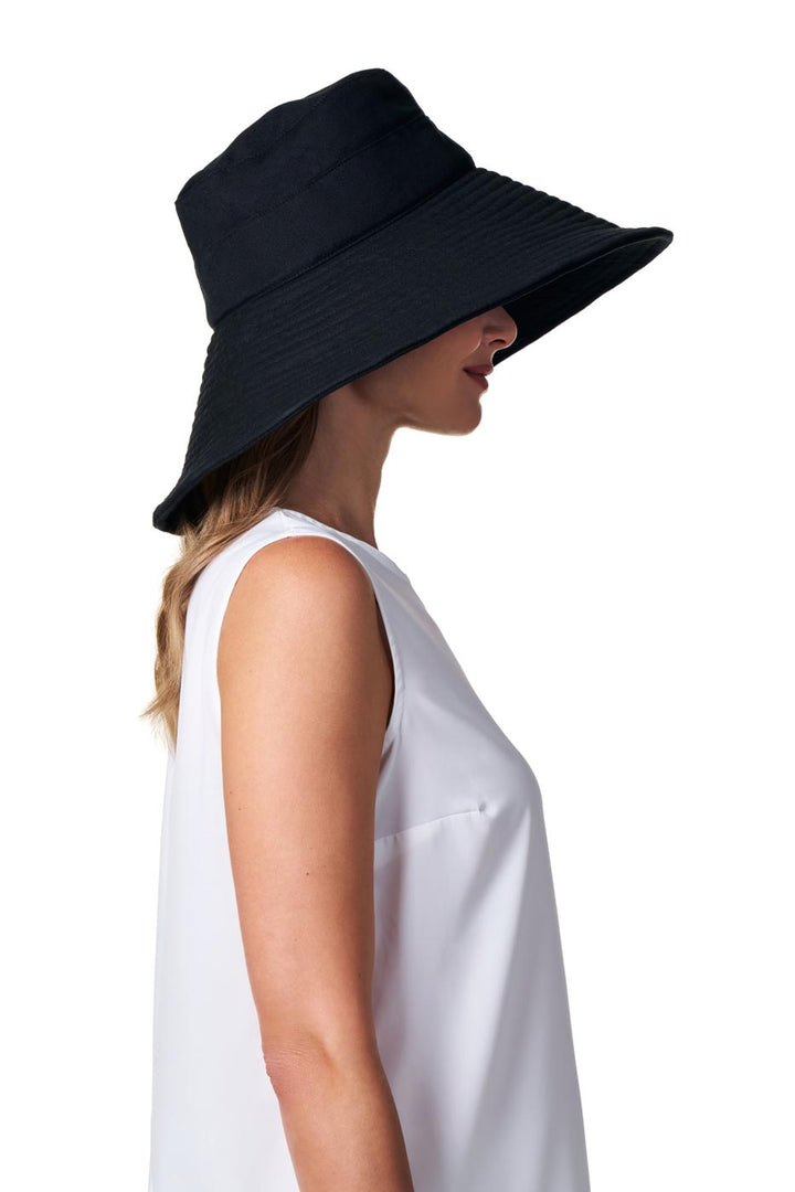 Women's Beach Hat | Black position-10