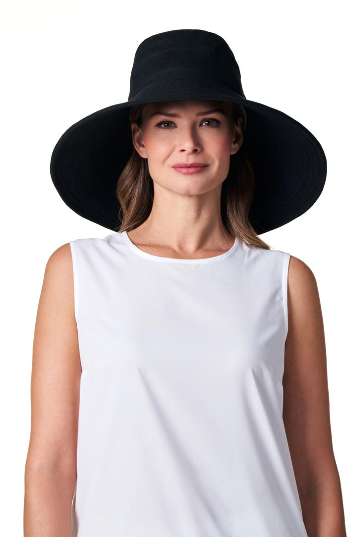 Women's Beach Hat | Black position-12