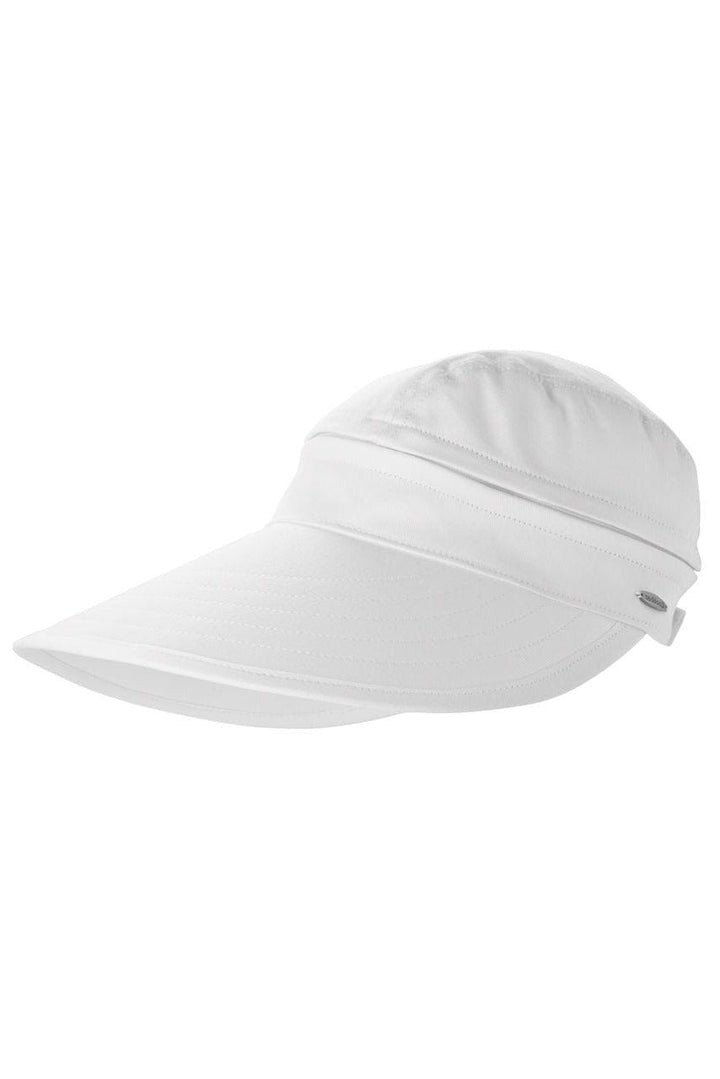 Women's Zip-Off Visor | White position-2