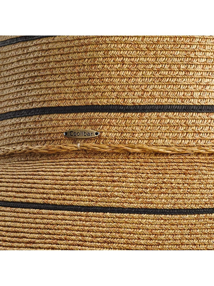 Women's Wide Brim Hat | Natural position-3