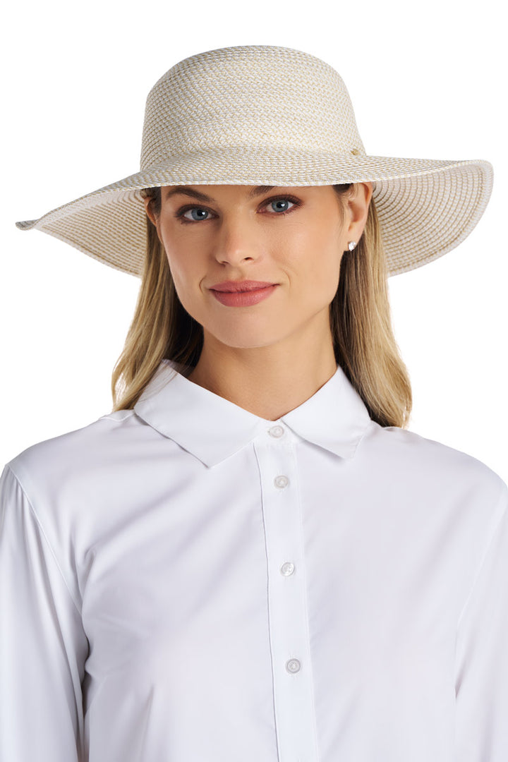 Women's Floppy Hat | Ivory position-3