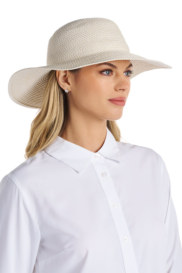 Women's Floppy Hat | Ivory position-4