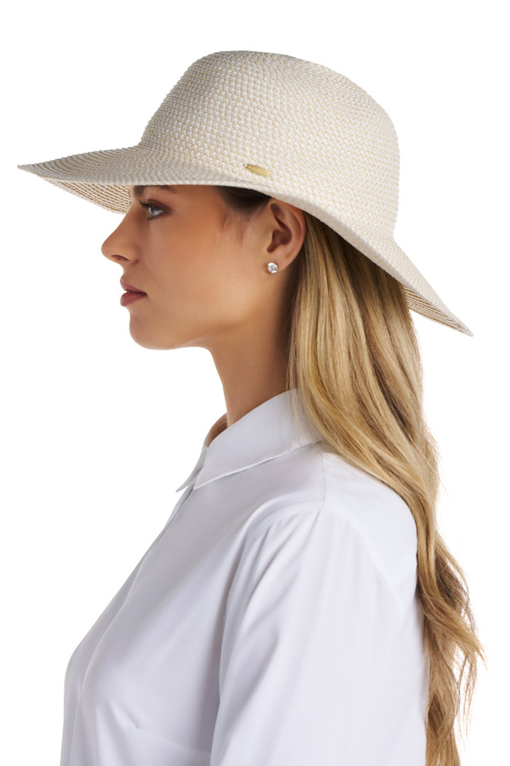 Women's Floppy Hat | Ivory position-7