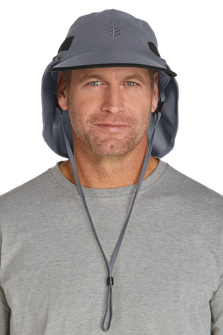 Men's Convertible Cap | Carbon/Black position-1