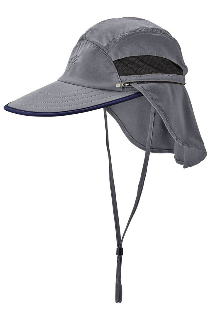 Men's Convertible Cap | Carbon/Black position-2