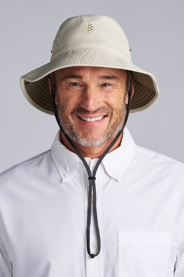 Chase Featherweight Bucket Hat| Stone/Khaki position-1