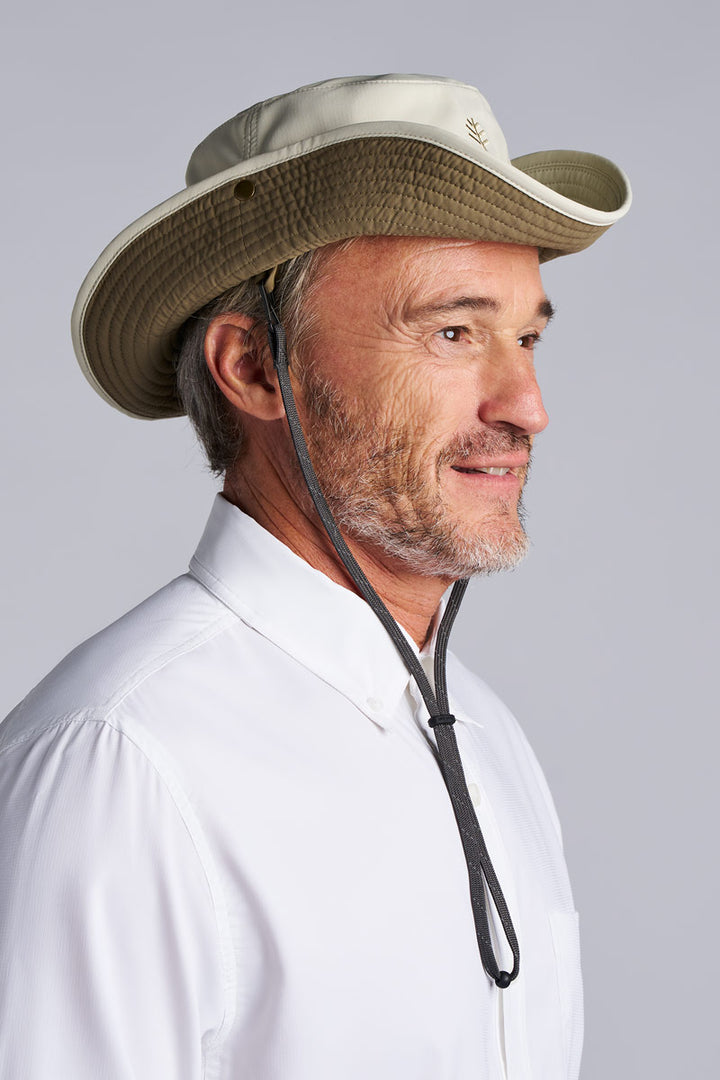Chase Featherweight Bucket Hat| Stone/Khaki position-2