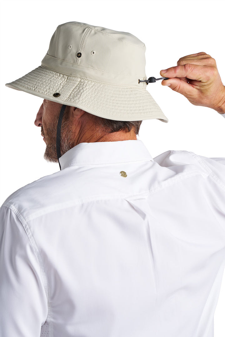 Chase Featherweight Bucket Hat| Stone/Khaki position-8