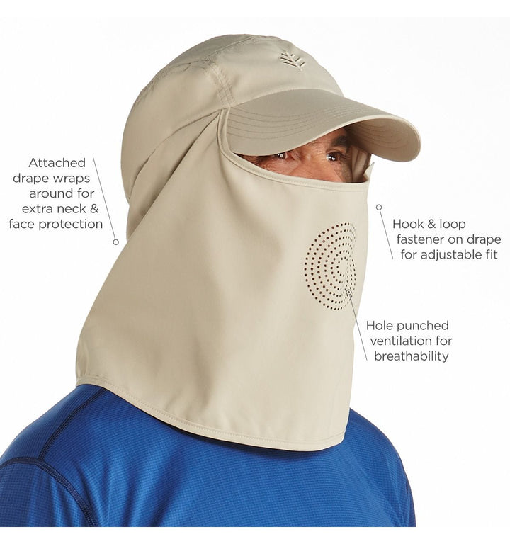 Men's Ultra Sun Hat | Tan position-4