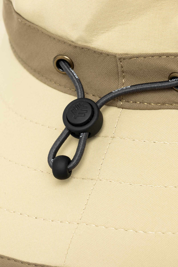 Wide Brim Golf Hat | Tan/Khaki position-7