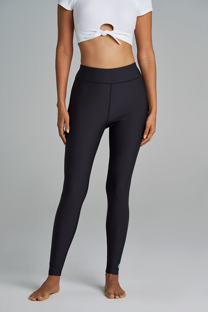 Women's Swim Tights | Black position-4