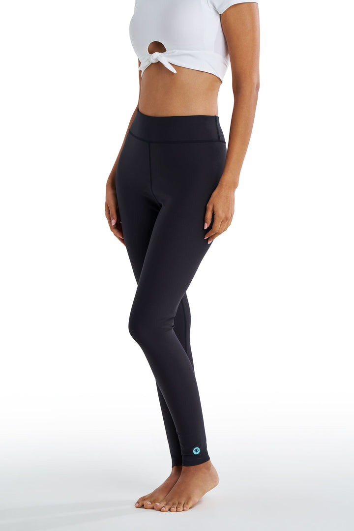 Women's Swim Tights | Black position-6