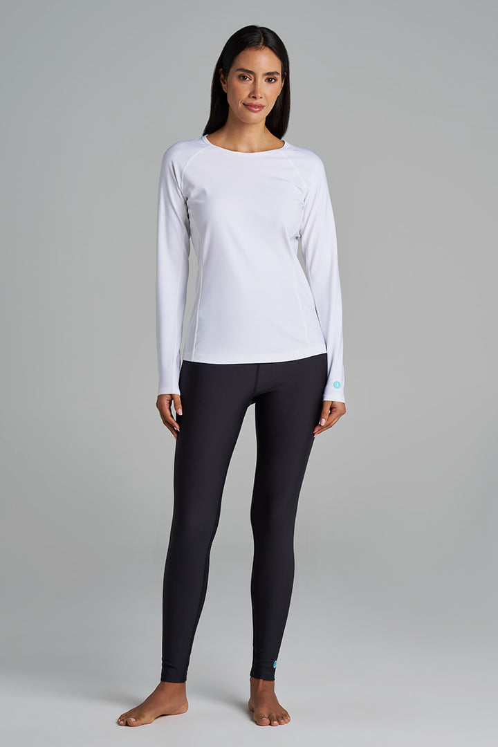 Women's Swim Tights | Black position-8