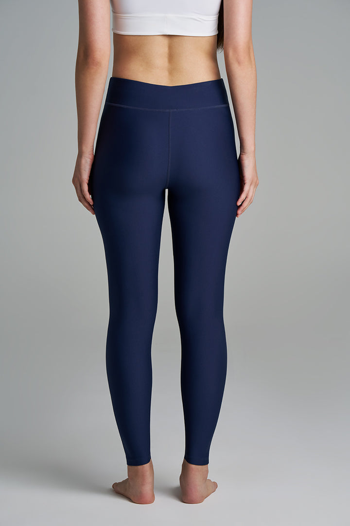 Women's Swim Tights | Navy position-11