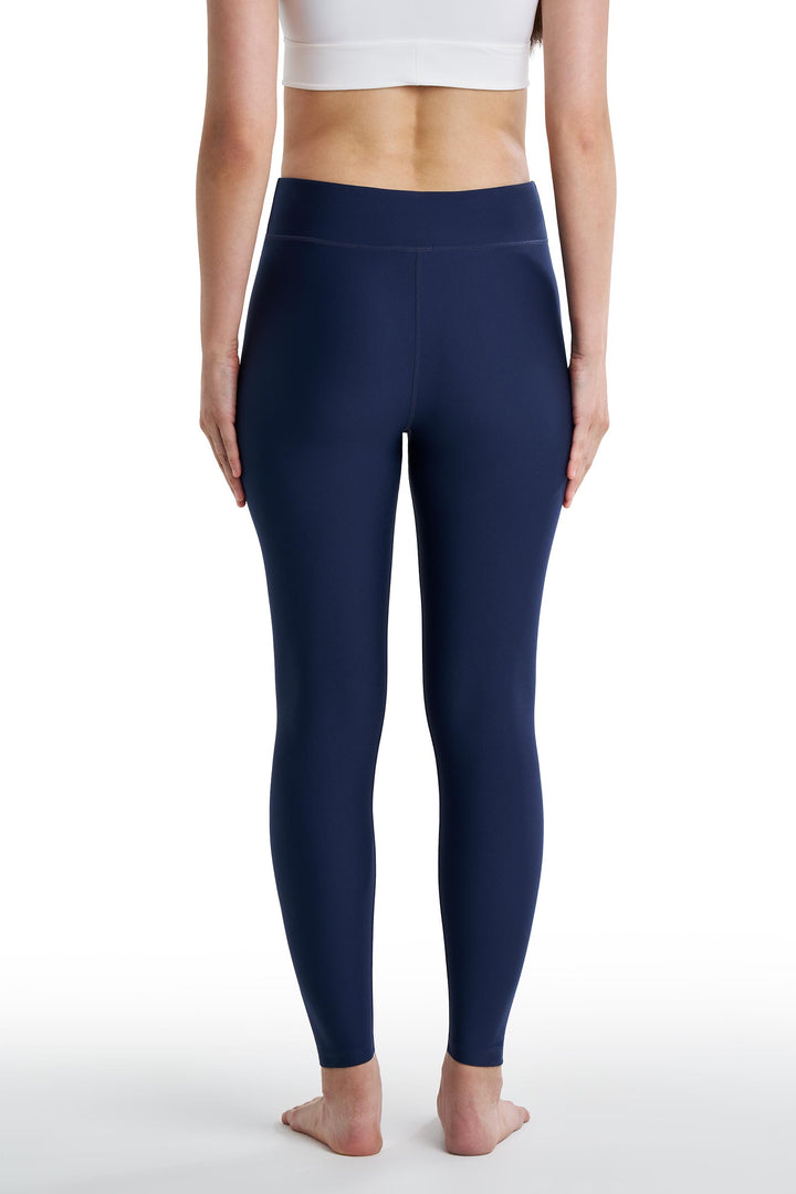 Women's Swim Tights | Navy position-4