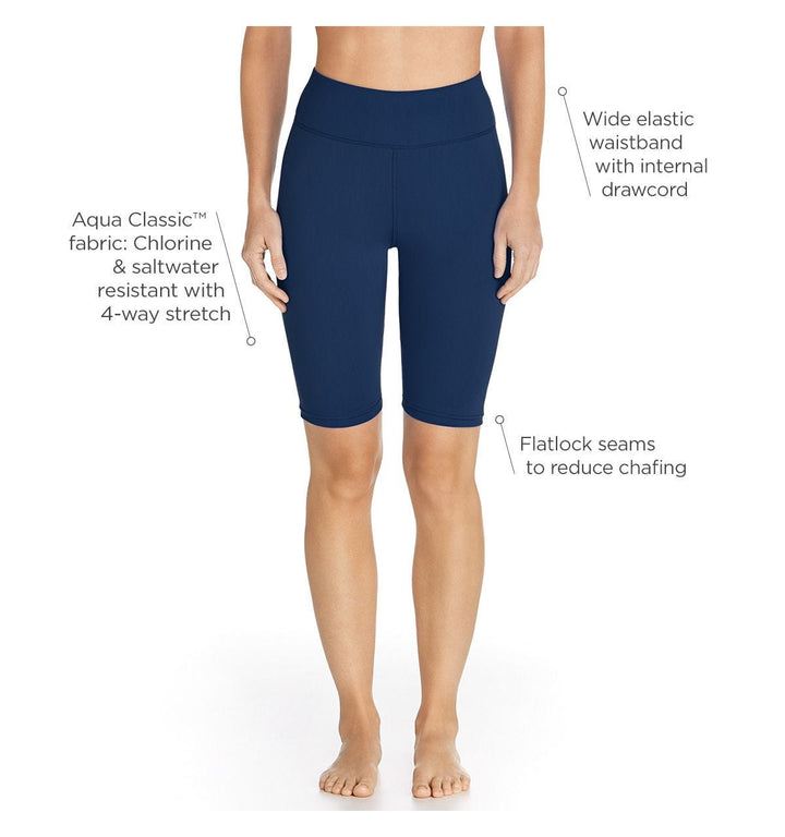Women's Swim Shorts | Navy position-6