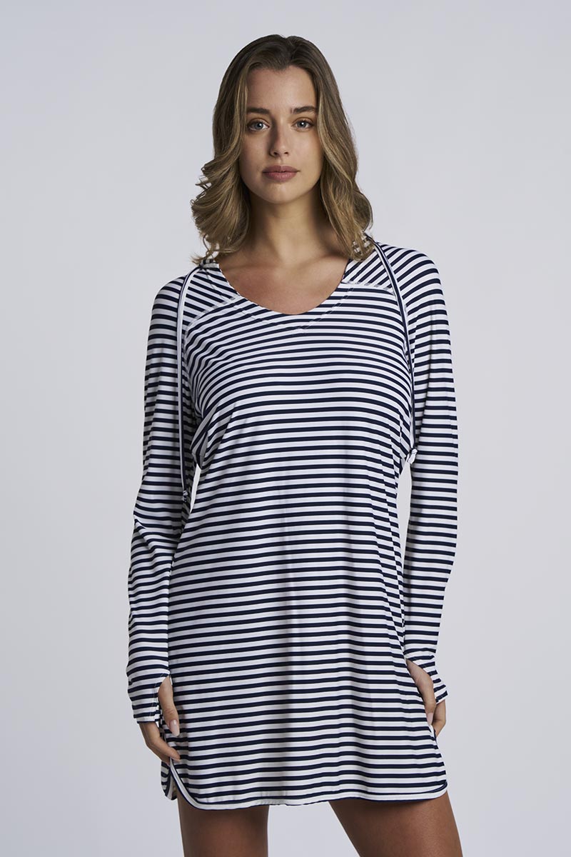Color_White/Navy Stripe