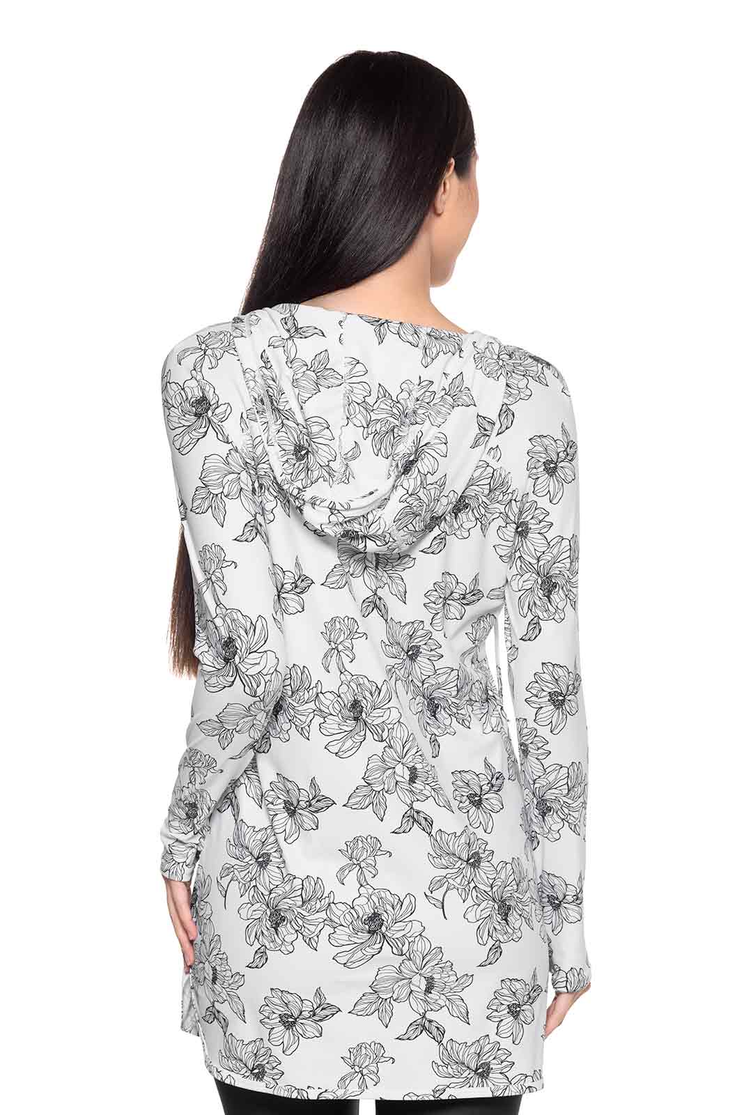 Color_White/Black Perfect Peony