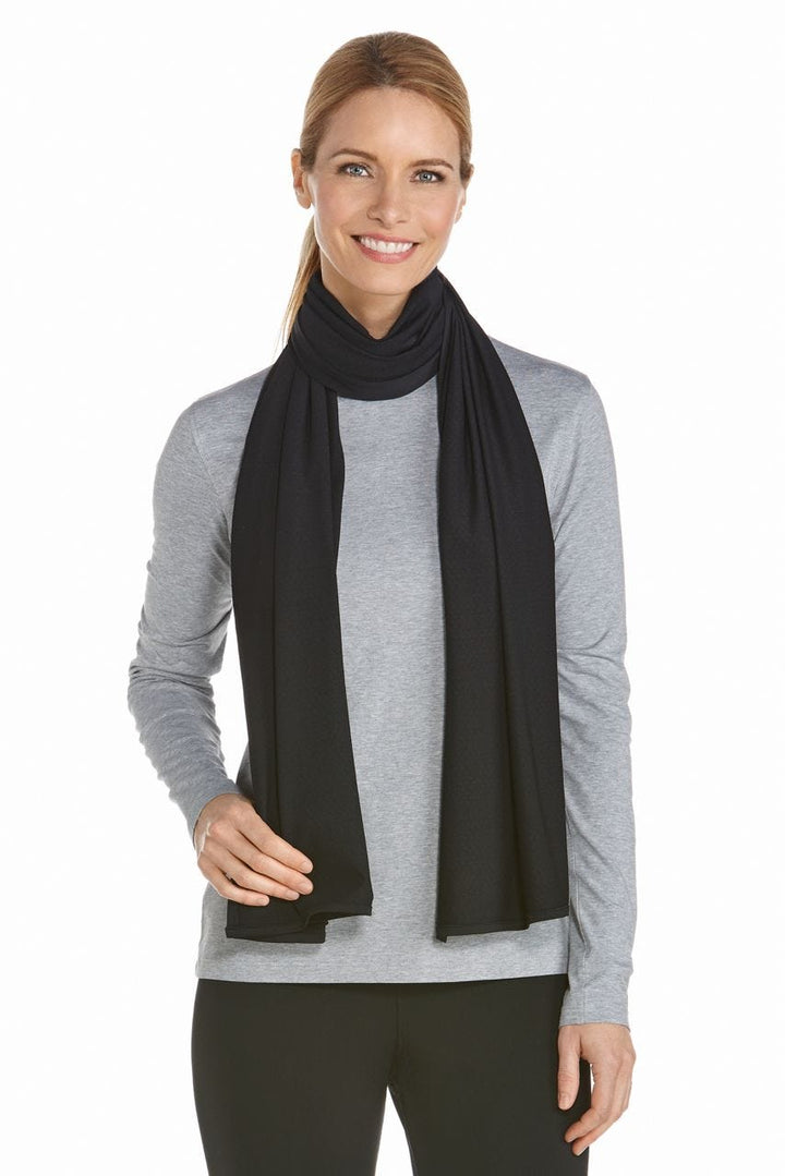 Sun Shawl | Black position-1