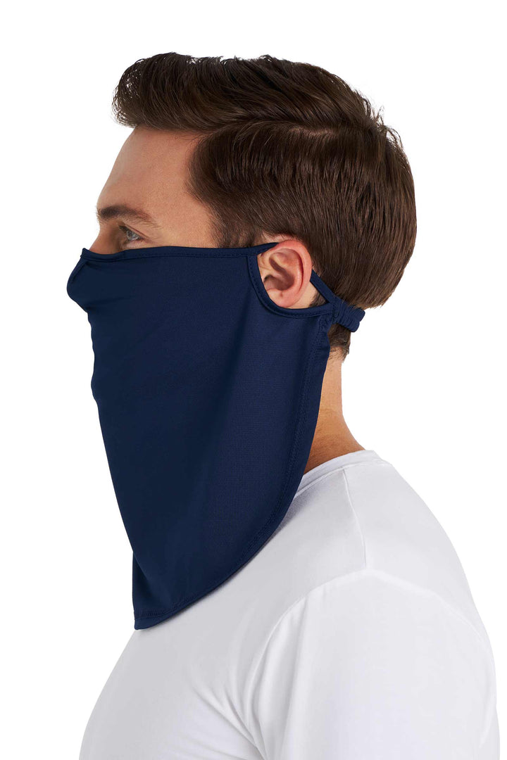 UV Face Shield | Navy position-7