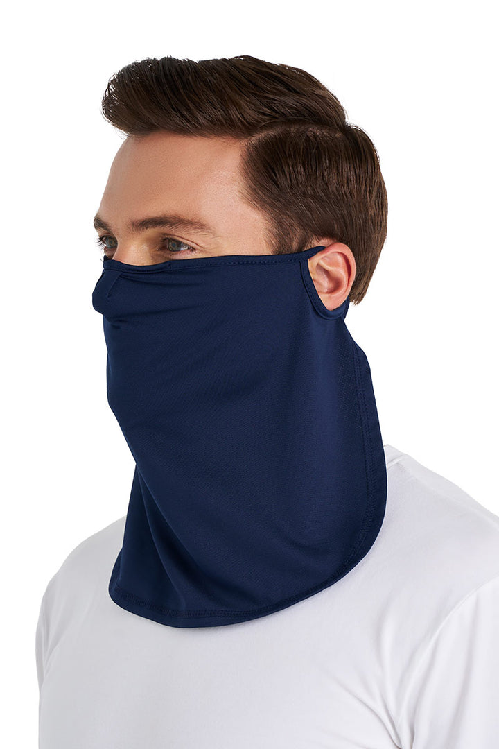 UV Face Shield | Navy position-8