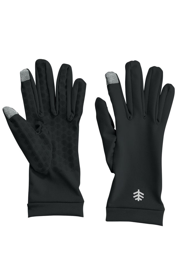 Full Finger UV Sun Gloves  | Black position-1