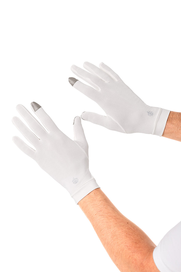 Full Finger UV Sun Gloves | Pearl position-9