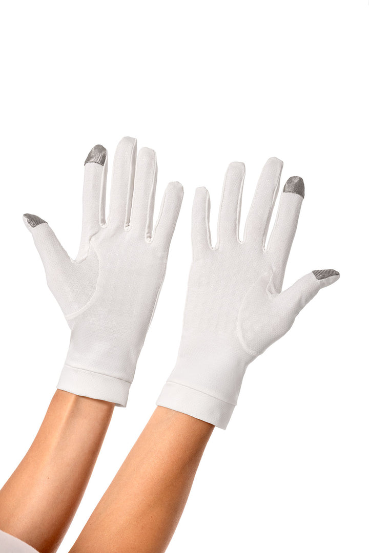 Full Finger UV Sun Gloves | Pearl position-13