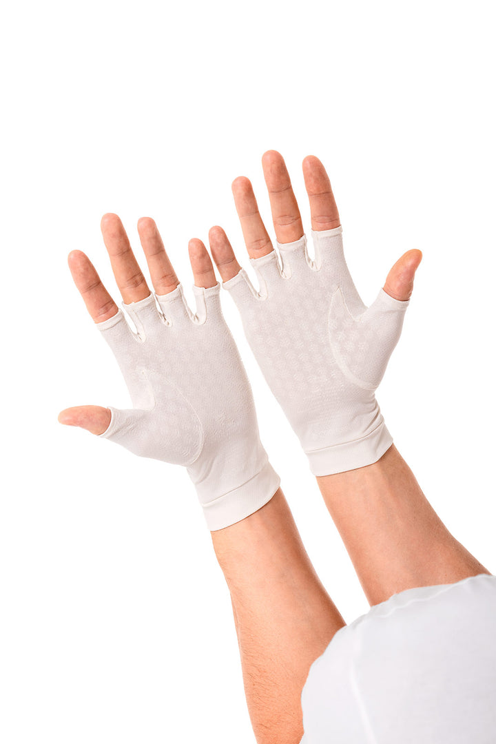 Fingerless UV Sun Gloves | Pearl position-10