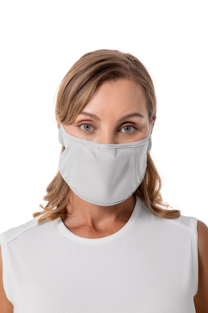 UV Face Mask with Shapeable Nose Wire | Sleek Grey position-5