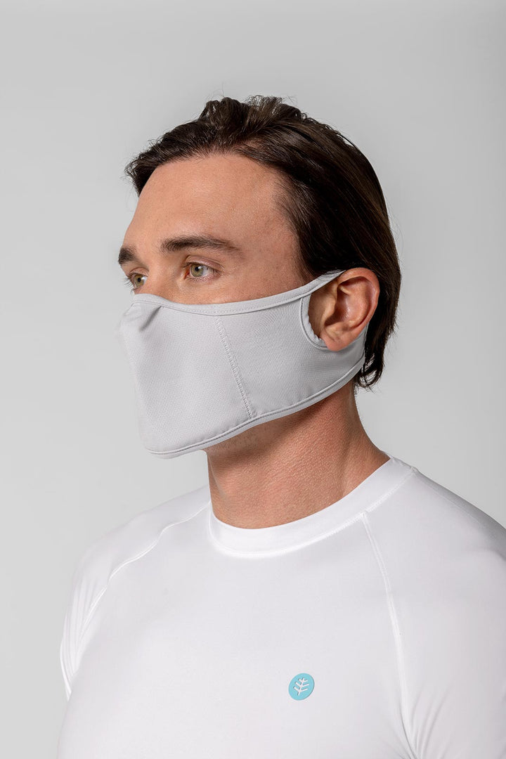 UV Face Mask with Shapeable Nose Wire | Sleek Grey position-1