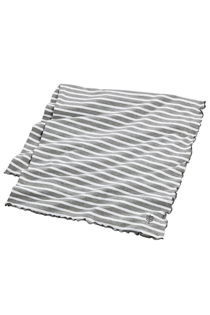 Sun Blanket | Grey/White Stripe position-2