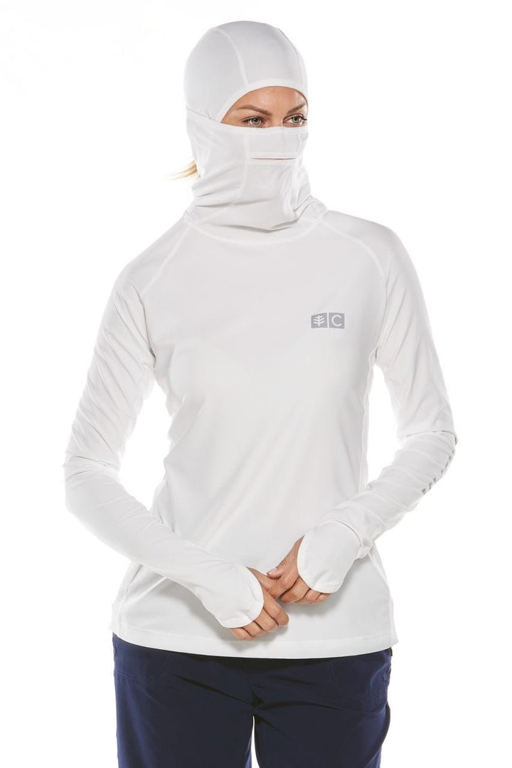 Women's Fishing Hoodie | White position-1