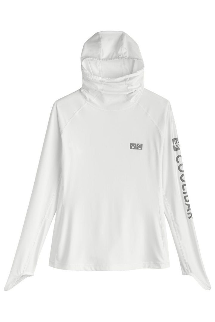 Women's Fishing Hoodie | White position-2